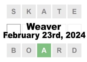Daily Weaver Answers - 23rd February 2024