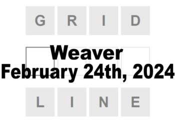 Daily Weaver Answers - 24th February 2024