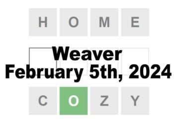 Daily Weaver Answers - 5th February 2024