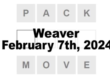 Daily Weaver Answers - 7th February 2024