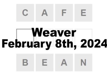 Daily Weaver Answers - 8th February 2024