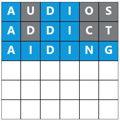 Daily Word Hurdle #1496 Afternoon Answer - 4th February 2024