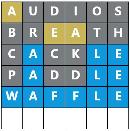 Daily Word Hurdle #1501 Morning Answer - 7th February 2024