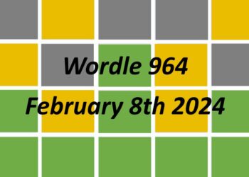 Daily Wordle 964 - 8th February 2024