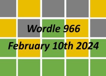 Daily Wordle 966 - 10th February 2024