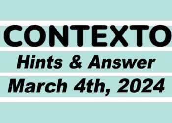 Daily Contexto 533 - March 4th 2024