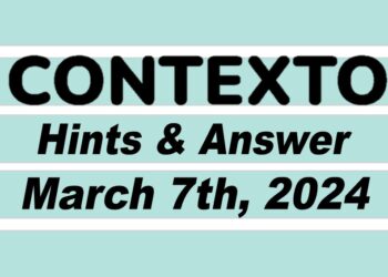 Daily Contexto 536 - March 7th 2024