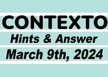 Daily Contexto 538 - March 9th 2024