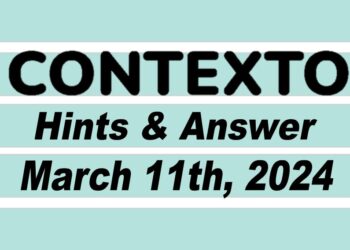 Daily Contexto 540 - March 11th 2024