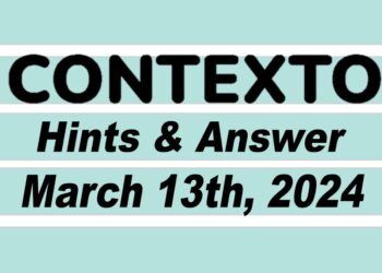 Daily Contexto 542 - March 13th 2024