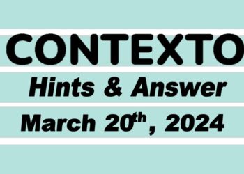 Daily Contexto 549 - March 20th 2024