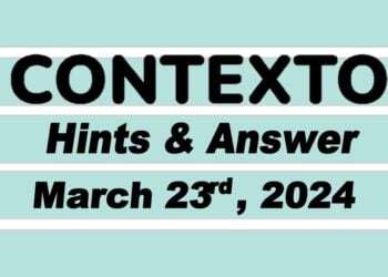 Daily Contexto 552 - March 23rd 2024