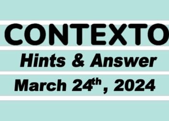 Daily Contexto 553 - March 24th 2024