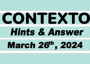 Daily Contexto 555 - March 26th 2024