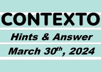 Daily Contexto 559 - March 30th 2024