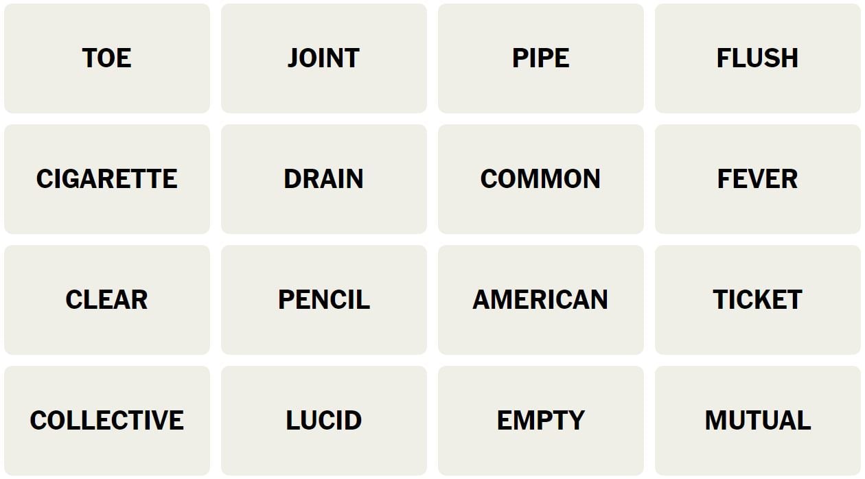 Daily NYT Connections 270 Puzzle - 7th March 2024