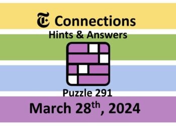 Daily NYT Connections 291 Answers - March 28th 2024