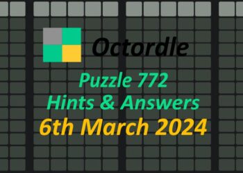 Daily Octordle 772 - March 6th 2024