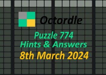 Daily Octordle 774 - March 8th 2024