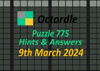 Daily Octordle 775 - March 9th 2024