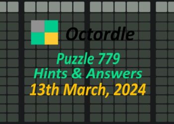 Daily Octordle 779 - March 13th 2024