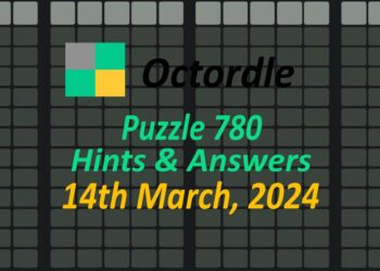 Daily Octordle 780 - March 14th 2024