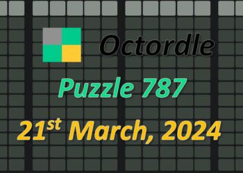 Daily Octordle 787 - March 21st 2024