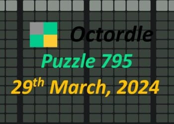 Daily Octordle 795 - March 29th 2024