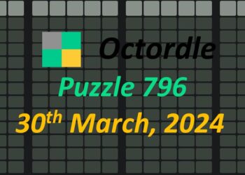 Daily Octordle 796 - March 30th 2024