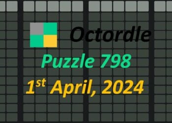 Daily Octordle 798 - April 1st 2024