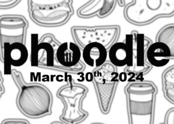 Daily Phoodle - 30th March 2024
