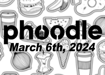 Daily Phoodle - 6th March 2024