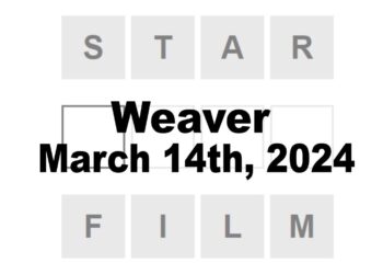 Daily Weaver Answers - 14th March 2024