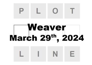 Daily Weaver Answers - 29th March 2024
