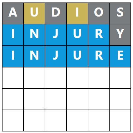 Daily Word Hurdle #1550 Afternoon Answer - 2nd March 2024