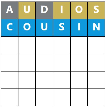Daily Word Hurdle #1558 Afternoon Answer - 6th March 2024