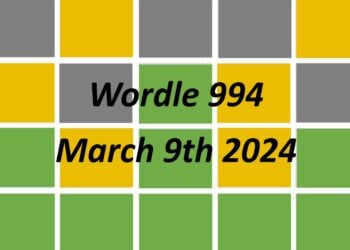 Daily Wordle 994 - 9th March 2024