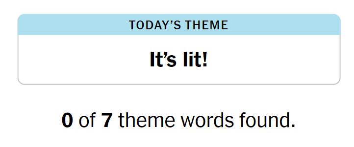 NYT Strands 28 Theme - 31st March 2024