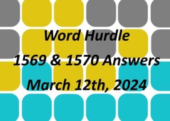 Word Hurdle #1569 & #1570 - 12th March 2024