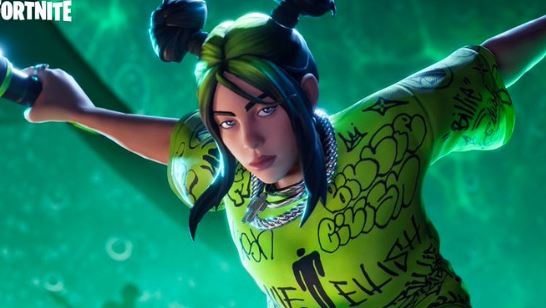 Billie Eilish Fortnite Skin