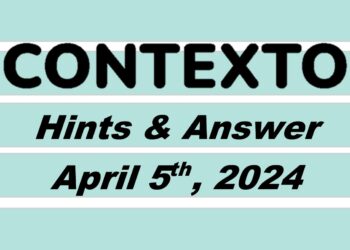 Daily Contexto 565 - April 5th 2024