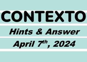 Daily Contexto 567 - April 7th 2024