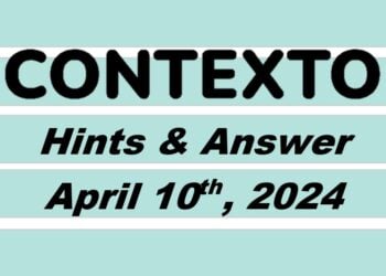 Daily Contexto 570 - April 10th 2024