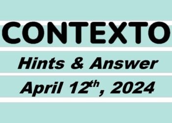 Daily Contexto 572 - April 12th 2024
