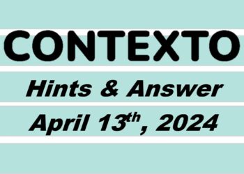 Daily Contexto 573 - April 13th 2024