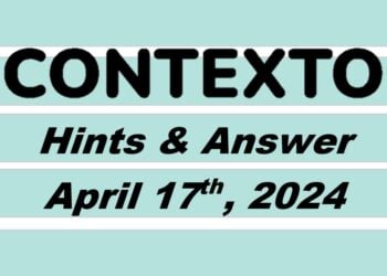 Daily Contexto 577 - April 17th 2024