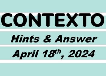 Daily Contexto 578 - April 18th 2024
