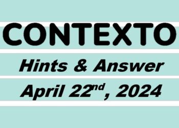 Daily Contexto 582 - April 22nd 2024