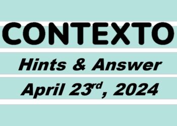 Daily Contexto 583 - April 23rd 2024