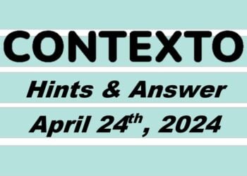 Daily Contexto 584 - April 24th 2024